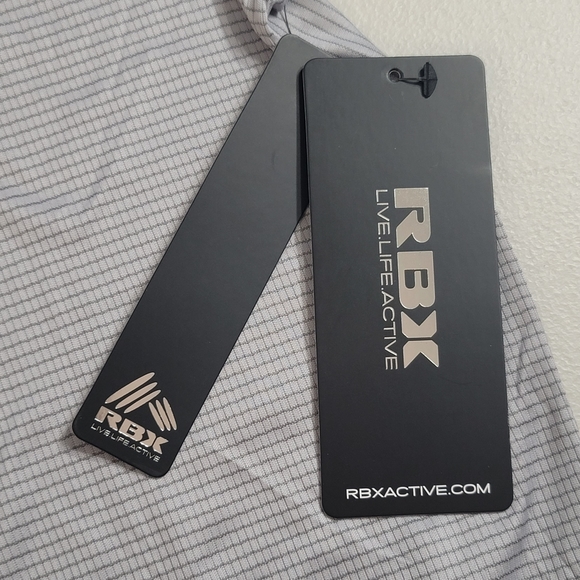 RBX Xtrain Performance ATHLETIC GRAY SHIRT Round NECK MEN'S SIZE L - Picture 12 of 13